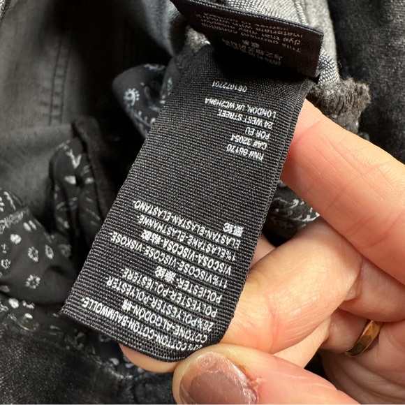 Free People Irreplaceable Flare Jeans – Black – Size 37 - Picture 5 of 10